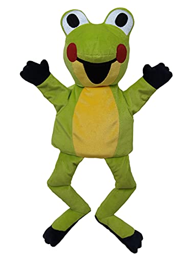 Handpuppe Tierhandpuppen 37 cm Original Der Kleine Maulwurf, Grün Frosch, Tierfigur theatrepuppe Handspielpuppe für Kinder Jungen Mädchen Plüsh Handpuppe Tierhandpuppen 37 cm Original Der Kleine Maulwurf, Grün Frosch, Tierfigur theatrepuppe Handspielpuppe für Kinder Jungen Mädchen Plüsh von MORAVSKÁ ÚSTŘEDNA BRNO, d.u.v.