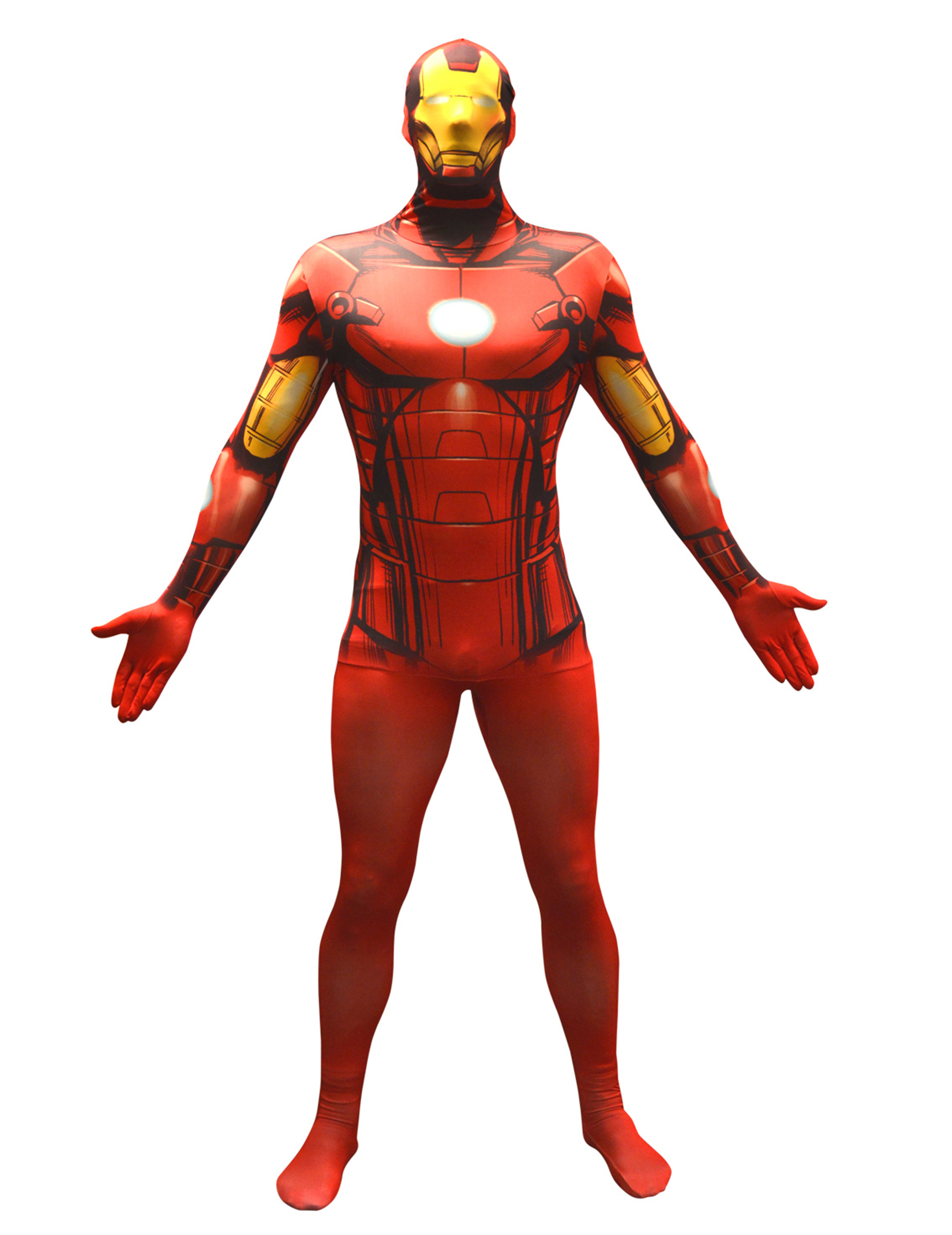 Marvel Iron Man Value Morphsuit Lizenzware rot-schwarz von MORPHSUITS