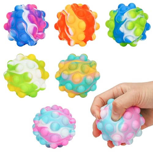 Anti Stress Spielzeug Bälle 6 Stück Quetschbare Sensorische Knautschbälle Squishy Bubble Ball Squeeze Spielzeug Lustige Soft Quetschspielzeugbälle Für Kinder Erwachsene Teens Beruhigung Anti Stress Spielzeug Bälle 6 Stück Quetschbare Sensorische Knautschbälle Squishy Bubble Ball Squeeze Spielzeug Lustige Soft Quetschspielzeugbälle Für Kinder Erwachsene Teens Beruhigung von MOSTEDE