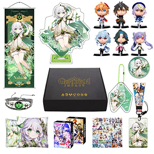 Genshin Impact Box inkl. 10 Genshin Impact Merch Geschenk und Sammlung für Fans (Nahida) von MOTAO