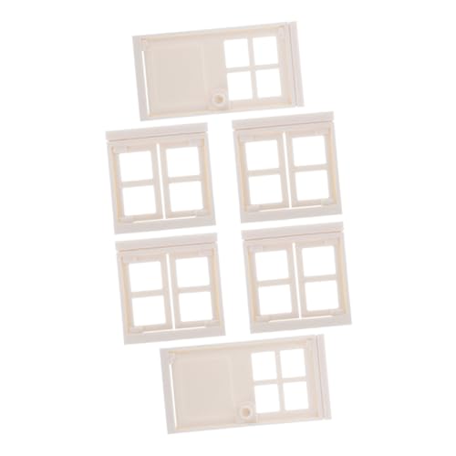 MOTHNUR 1 Satz Dollhouse Zubehör Set Teiliges und Tür Set Langlebigem Kunststoff für Puppenhaus DIY Projekte Fördert Kreativität und Logisches MOTHNUR 1 Satz Dollhouse Zubehör Set Teiliges und Tür Set Langlebigem Kunststoff für Puppenhaus DIY Projekte Fördert Kreativität und Logisches von MOTHNUR