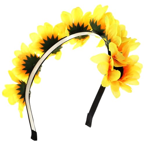 MOTHNUR 1 Stück Hawaiian Floral Haaraccessoire Sonnenblumen Haarschmuck für Feste Partys und Fotoshootings Blumenkranz Stirnband für Hochzeiten Geburtstagsfeiern und Cosplay MOTHNUR 1 Stück Hawaiian Floral Haaraccessoire Sonnenblumen Haarschmuck für Feste Partys und Fotoshootings Blumenkranz Stirnband für Hochzeiten Geburtstagsfeiern und Cosplay von MOTHNUR