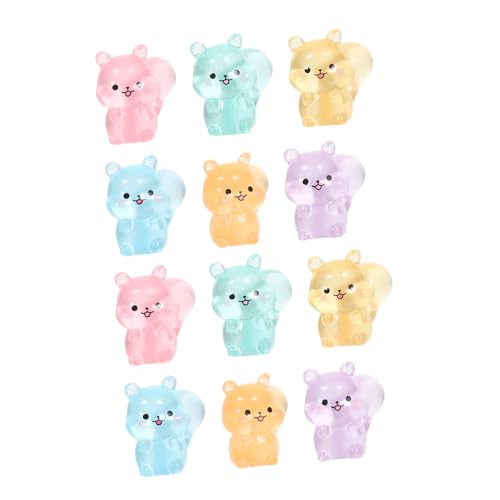 MOTHNUR 12 Stück Teiliges Miniaturisierte Leuchtende Resin Eichhörnchen Figuren Widerstandsfähige Kompakte Nachtleucht Accessoires für Mikrolandschaften Puppenhäuser und Kleine Garten MOTHNUR 12 Stück Teiliges Miniaturisierte Leuchtende Resin Eichhörnchen Figuren Widerstandsfähige Kompakte Nachtleucht Accessoires für Mikrolandschaften Puppenhäuser und Kleine Garten von MOTHNUR