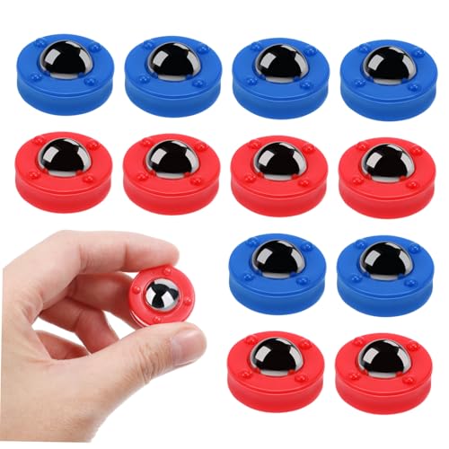MOTHNUR 12 Stück Teiliges Multifunktionales Tischfußball Zubehör Robuste Rollende Perlen aus und Kunststoff Kompakt und Leicht für Brettspiel Fans und Entspannte Spielmomente von MOTHNUR