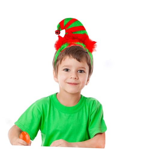 MOTHNUR 2 Stück Clown-Hut-Stirnband Zubehör Weihnachten Kopfbedeckung Weihnachtsstirnband für damen Dekorate funkeln Mädchen Hüte haarschmuck Festival-Haarband Clown-Hut-Kopfschmuck Stoff von MOTHNUR