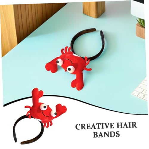 MOTHNUR 2 Stück Niedliches Krabben Hummer Haarreif Leichtes Kreatives Kostümzubehör für Detailreiches Design für Halloween Karneval Party und Fotorequisiten MOTHNUR 2 Stück Niedliches Krabben Hummer Haarreif Leichtes Kreatives Kostümzubehör für Detailreiches Design für Halloween Karneval Party und Fotorequisiten von MOTHNUR