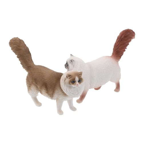 MOTHNUR 2 Stücke Simulationskatzenmodell Desktop -Katzendekoration weihnachtskatzenverzierung kleine Katzenfiguren realistische Katzenfigur Katzenkuchen -Top Katzenkuchendekoration MOTHNUR 2 Stücke Simulationskatzenmodell Desktop -Katzendekoration weihnachtskatzenverzierung kleine Katzenfiguren realistische Katzenfigur Katzenkuchen -Top Katzenkuchendekoration von MOTHNUR