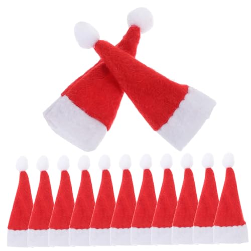 MOTHNUR 24 Stck. Mini Weihnachtsmützen Teilig Bunte Mini Filzhüte für Lollipops DIY Bastelzubehör Leichte Weihnachtsdeko Vielseitige Tischdekoration für Weihnachtsfeiern und Geschenke MOTHNUR 24 Stck. Mini Weihnachtsmützen Teilig Bunte Mini Filzhüte für Lollipops DIY Bastelzubehör Leichte Weihnachtsdeko Vielseitige Tischdekoration für Weihnachtsfeiern und Geschenke von MOTHNUR