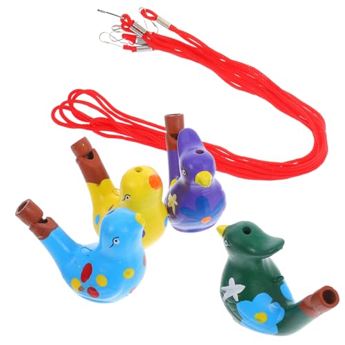 MOTHNUR 4 Stück Teiliges Bunte Keramik Vogel mit Realistischem Design Sicher und Robust Einzigartiger Klang für Partyspaß und Entspannungszeit als Musikalisches und MOTHNUR 4 Stück Teiliges Bunte Keramik Vogel mit Realistischem Design Sicher und Robust Einzigartiger Klang für Partyspaß und Entspannungszeit als Musikalisches und von MOTHNUR