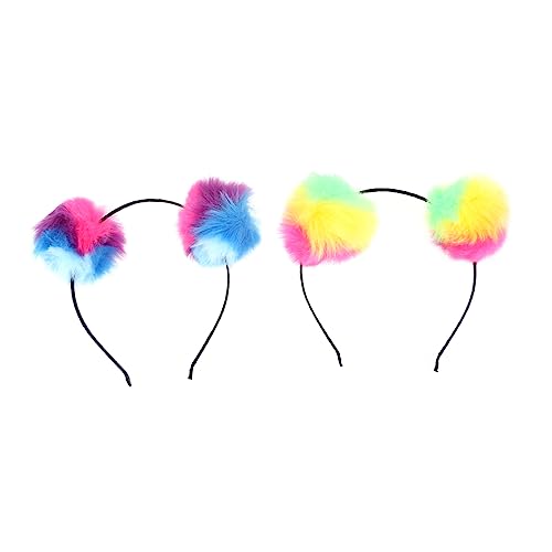 MOTHNUR 4 Stück Teiliges Fuzzy Ball Haarband für Partys und Maskeraden Bunte Kopfband für Erwachsene Haaraccessoire für Unvergessliche Zufällige Farbe Zufällige Farbe MOTHNUR 4 Stück Teiliges Fuzzy Ball Haarband für Partys und Maskeraden Bunte Kopfband für Erwachsene Haaraccessoire für Unvergessliche Zufällige Farbe Zufällige Farbe von MOTHNUR