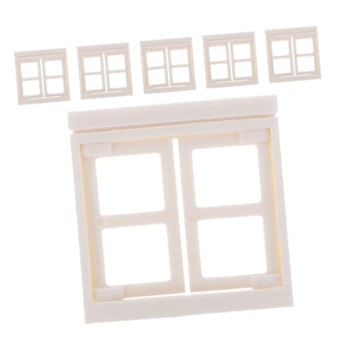 MOTHNUR 6 Stück Kunststoff für Puppenhaus Realistische DIY Bauzubehör für Spielideen Fantasie Kinderentwicklung MOTHNUR 6 Stück Kunststoff für Puppenhaus Realistische DIY Bauzubehör für Spielideen Fantasie Kinderentwicklung von MOTHNUR