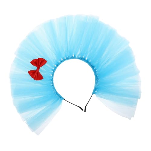 MOTHNUR Blaues Mesh Haarband für Erwachsene und Stylisches Kostümzubehör für Partys Festlichkeiten und Halloween Cosplay Bequem für Festliche Anlässe MOTHNUR Blaues Mesh Haarband für Erwachsene und Stylisches Kostümzubehör für Partys Festlichkeiten und Halloween Cosplay Bequem für Festliche Anlässe von MOTHNUR