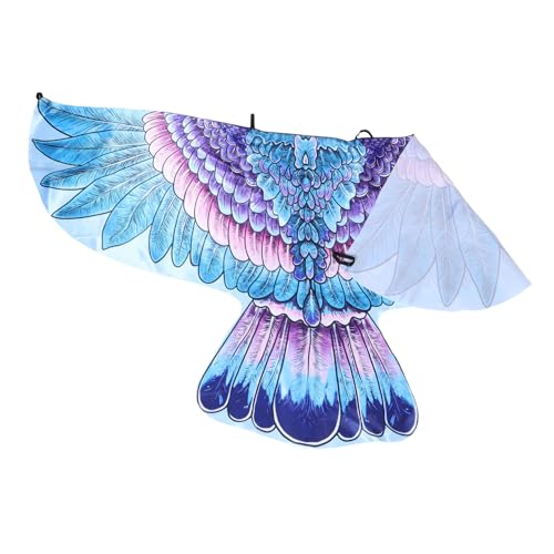 MOTHNUR Bunter Adlerflügel Umhang Erwachsene Verstellbar Leicht Halloween Karneval Cosplay Kostüm Party Requisiten Zubehör von MOTHNUR
