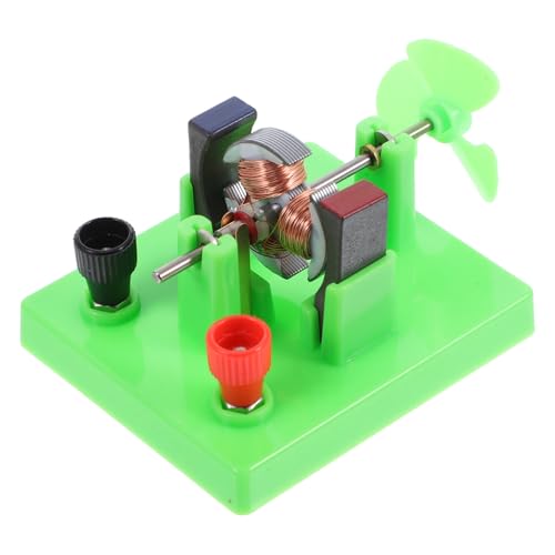 MOTHNUR Dc Motor Modell für Physikunterricht Elektrischer Experimentierkasten mit Aktivitäten Wissenschaftliches Lehrgerät für Schüler und Experimentierbedarf von MOTHNUR