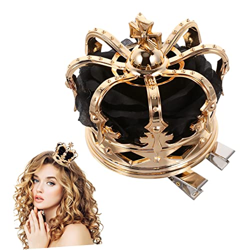 MOTHNUR Goldener Dreidimensionaler Haarklammer Eleganter Kopfschmuck für Damen Halloween Party Accessoire Robustes Kunststoffdesign Einfach Tragbar für Fest und Cosplay von MOTHNUR