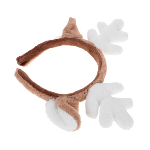 MOTHNUR Kuscheliger Rentier Haarreif mit Ohren Fluffy Antler Headband für Cosplay Weihnachten und Feste Flexibles und Accessoire für Altersgruppen MOTHNUR Kuscheliger Rentier Haarreif mit Ohren Fluffy Antler Headband für Cosplay Weihnachten und Feste Flexibles und Accessoire für Altersgruppen von MOTHNUR