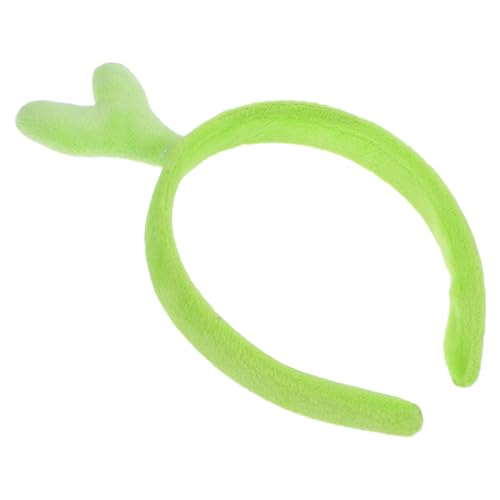 MOTHNUR Lustiges Grünes Bohnensprossen Haarband Weiches Haarschonendes Stirnband für Party Cosplay Fotografie Vielseitiger Kopfschmuck für Musik und Kostümfeste von MOTHNUR