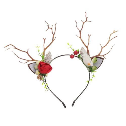 MOTHNUR Lustiges Hirschgeweih Haarreif aus Umweltfreundlichem Kunststoff und Stabile Baumzweig Geweih Optik Bequem für Halloween Weihnachten Party Erwachsene und Geeignet MOTHNUR Lustiges Hirschgeweih Haarreif aus Umweltfreundlichem Kunststoff und Stabile Baumzweig Geweih Optik Bequem für Halloween Weihnachten Party Erwachsene und Geeignet von MOTHNUR