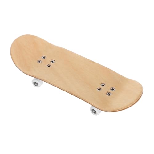 MOTHNUR Mini Finger Skateboard aus Ahornholz mit Präzisionslagern Kompakt und Robust für Partygeschenk und Kreatives Skateboard für Drinnen und Draußen MOTHNUR Mini Finger Skateboard aus Ahornholz mit Präzisionslagern Kompakt und Robust für Partygeschenk und Kreatives Skateboard für Drinnen und Draußen von MOTHNUR