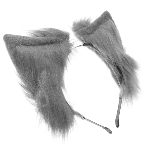 MOTHNUR Plüsch Katzenohren Stirnband aus Weichem Material Elastisch und Bequem Realistisches Cosplay Haarreif für Frauen für Karneval Halloween Party und Fotoshooting MOTHNUR Plüsch Katzenohren Stirnband aus Weichem Material Elastisch und Bequem Realistisches Cosplay Haarreif für Frauen für Karneval Halloween Party und Fotoshooting von MOTHNUR