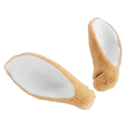 MOTHNUR Realistisches Hirschohren DIY Haaraccessoire Braune Kostüm Party Kopfschmuck Festival Zubehör für Damen und Karneval von MOTHNUR