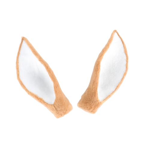 MOTHNUR Simulierte Hirschohren Haarreifen DIY Haarschmuck Realistisches Kostümzubehör für Karneval Fasching Party Erwachsene Mädchen MOTHNUR Simulierte Hirschohren Haarreifen DIY Haarschmuck Realistisches Kostümzubehör für Karneval Fasching Party Erwachsene Mädchen von MOTHNUR