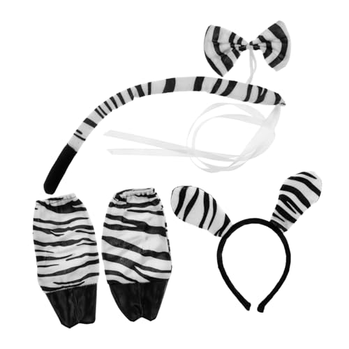 MOTHNUR Zebra Kostüm Set mit Haarreif und für Faschings und Karnevalspartys Einzigartige Tierverkleidung für Erwachsene Hochwertige Materialien Auffälliges Design Detailreiche MOTHNUR Zebra Kostüm Set mit Haarreif und für Faschings und Karnevalspartys Einzigartige Tierverkleidung für Erwachsene Hochwertige Materialien Auffälliges Design Detailreiche von MOTHNUR