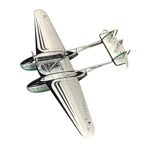 1:144 Scale WWII Italy SIAI-Marchetti S.55X FlyingBoat Aircraft Model Alloy Model Diecast Plane Toy for Collection von MOUDOAUER
