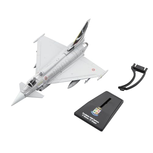 Eurofighter Typhoon EF-2000 Kampfmodell im Maßstab 1:100, Legierungsmodell, Druckguss, Flugzeug, Spielzeug für Sammlung von MOUDOAUER
