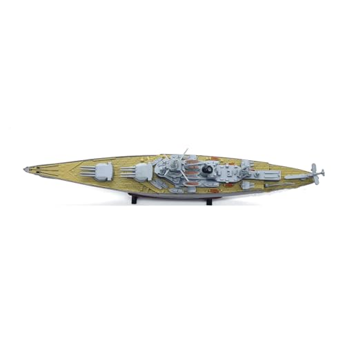 MOUDOAUER 1:1000 Alloy WWII 1942 French Dunkerque Battleship Model Simulation Fighter Ship Military Science Exhibition Model von MOUDOAUER