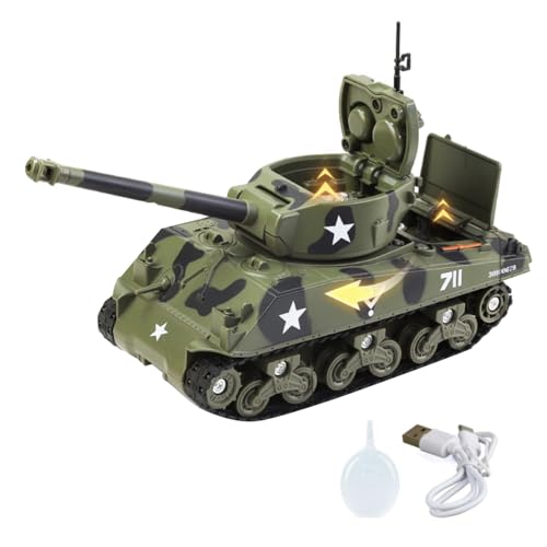 MOUDOAUER 1:35 Scale Alloy WWII USA M4 Sherman Medium Tank Model Fighter Military Model Diecast Tank for Collection MOUDOAUER 1:35 Scale Alloy WWII USA M4 Sherman Medium Tank Model Fighter Military Model Diecast Tank for Collection von MOUDOAUER