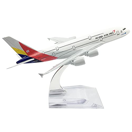 MOUDOAUER 1:400 Legierung Asiana Airlines A380 Flugzeugmodell Flugzeugmodell Simulation Luftfahrt Wissenschaft Ausstellung Modell Kollektion MOUDOAUER 1:400 Legierung Asiana Airlines A380 Flugzeugmodell Flugzeugmodell Simulation Luftfahrt Wissenschaft Ausstellung Modell Kollektion von MOUDOAUER