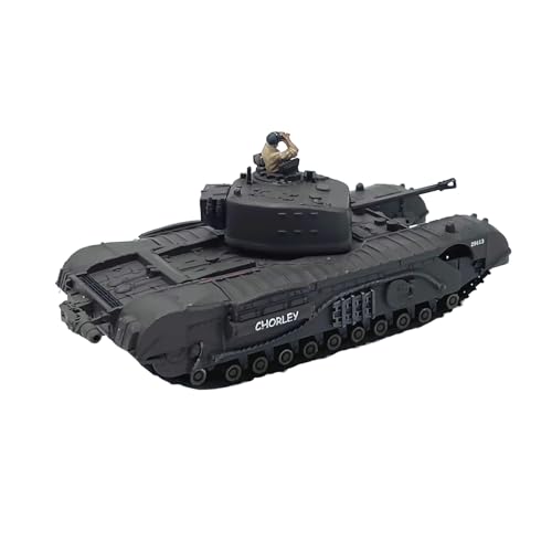 MOUDOAUER 1:72 Scale Alloy WWII British Churchill Infantry Tank Model Fighter Military Model Diecast Tank Model for Collection von MOUDOAUER