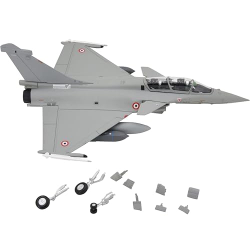 MOUDOAUER 1:72 Scale French Air Force Rafale B Fighter Model Alloy Model Diecast Plane Toy for Collection von MOUDOAUER