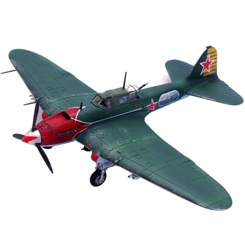 MOUDOAUER 1:72 Scale WWII Sowjeet Ilyushin IL-2 Shturmovik Attack Aircraft Model Alloy Model Diecast Plane Model for Collection MOUDOAUER 1:72 Scale WWII Sowjeet Ilyushin IL-2 Shturmovik Attack Aircraft Model Alloy Model Diecast Plane Model for Collection von MOUDOAUER