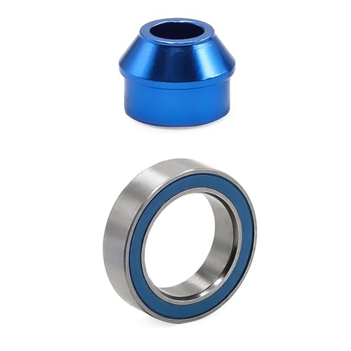 MOUDOAUER Aluminiumlegierung RC Auto Lager Zentrale Reibungsvorrichtung Adapter für Traxxas Slash 4X4 6893X RC Auto Upgrade Teile von MOUDOAUER
