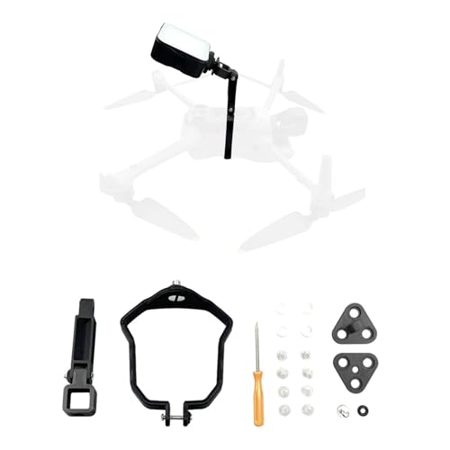 MOUDOAUER Kamera Taschenlampe Feste Halterung Expansion Halterung mit 1/4 "Schraube Loch für DJI Air 3 Drohne Halterung Zubehör von MOUDOAUER