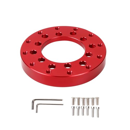 MOUDOAUER Lenkrad-Modifikationsplatte für Rennwagen, 70 mm, für Logitech G27 G920 G923 von MOUDOAUER