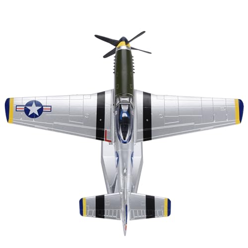 MOUDOAUER Maßstab 1:48 P-51D Fighter Modell Legierung Modell Druckguss Flugzeug Modell für Sammlung von MOUDOAUER