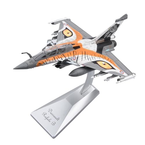 MOUDOAUER Maßstab 1:72 Rafale B Tiger Fighter Flugzeug Kampfflugzeug Modell Druckguss Flugzeug Modell für Sammlung MOUDOAUER Maßstab 1:72 Rafale B Tiger Fighter Flugzeug Kampfflugzeug Modell Druckguss Flugzeug Modell für Sammlung von MOUDOAUER