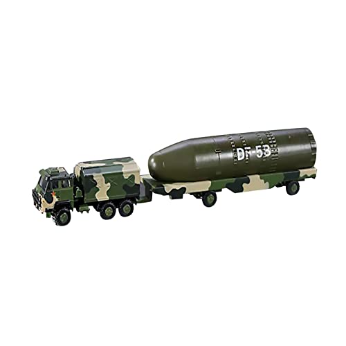 MOUDOAUER Metall Dongfeng 5B Raketenfahrzeug Modell 1:100 Modell Simulation Fighter Militär Wissenschaft Ausstellung Modell MOUDOAUER Metall Dongfeng 5B Raketenfahrzeug Modell 1:100 Modell Simulation Fighter Militär Wissenschaft Ausstellung Modell von MOUDOAUER