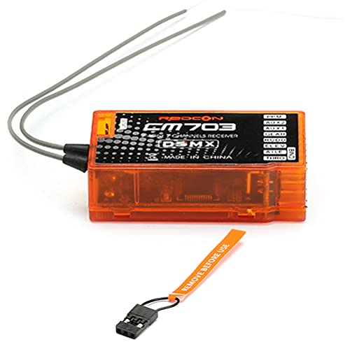 MOUDOAUER RC Ersatzteile REDCON CM703 2.4G 7CH Empfänger mit PPM Ausgang für DSM2 DSMX Ersatzteil von MOUDOAUER