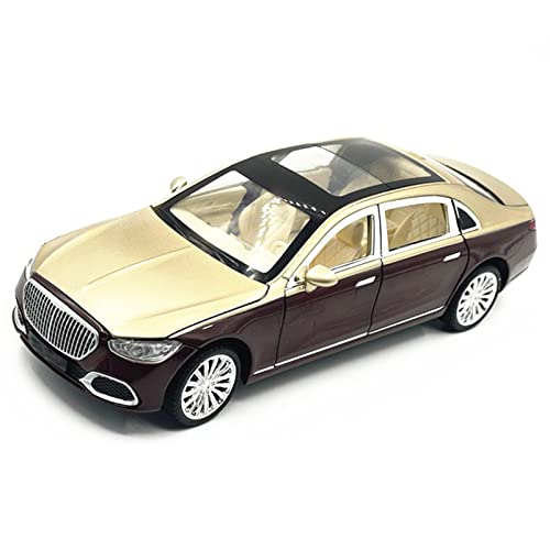MOUDOAUER Sound & Light Alloy Metal 1/24 Car Model Gift Collection for Present Colletion von MOUDOAUER