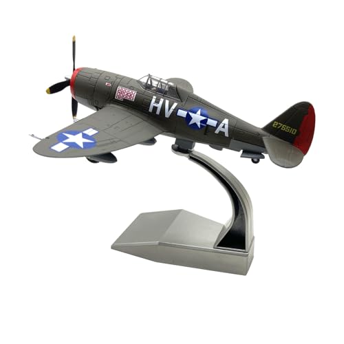 USAAF P-47 Thunderbolt Fighter Modell im Maßstab 1:72 WWII USAAF aus Legierung, Druckguss, Flugzeug, Spielzeug für Sammlung von MOUDOAUER