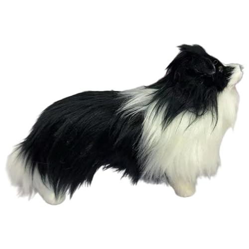 MOUNTTU Border Collie Stofftier, realistisches stehendes Hunde-Stofftier, 7, 5 x 2, 8 x 4, 7 Zoll weiches Hundeplüschtier für die Inneneinrichtung, Geburtstagsgeschenke, Haustier-, Haustierplüsch MOUNTTU Border Collie Stofftier, realistisches stehendes Hunde-Stofftier, 7, 5 x 2, 8 x 4, 7 Zoll weiches Hundeplüschtier für die Inneneinrichtung, Geburtstagsgeschenke, Haustier-, Haustierplüsch von MOUNTTU