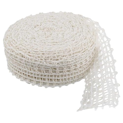 MOUNTTU Fleischnetzbrötchen 164 Fuß elastische Größe 16 geräuchertes Fleisch Geflügel Schinken Netting Metzger Schnurret Roll für Kü von MOUNTTU