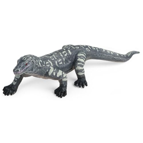 MOUNTTU Gefälschte, 15, 2 x 5, 1 cm, realistische kriechende Waran-Figur mit langem Schwanz, pädagogisches ABS-Reptilienspielzeug, Geschenke für Kinder, Eidechsenspielzeug MOUNTTU Gefälschte, 15, 2 x 5, 1 cm, realistische kriechende Waran-Figur mit langem Schwanz, pädagogisches ABS-Reptilienspielzeug, Geschenke für Kinder, Eidechsenspielzeug von MOUNTTU