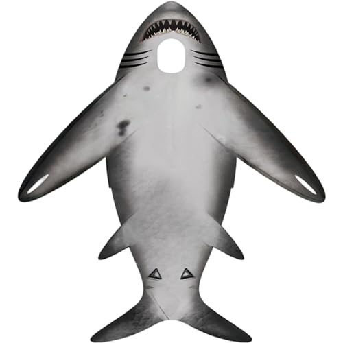 MOUNTTU Hai-Kostüm, lustiges, leichtes, weiches Schwamm-Fisch-Kostüm für Cosplay, Halloween, Karneval, Party, Kinder und Erwachsene, großes Fisch- für Kinder MOUNTTU Hai-Kostüm, lustiges, leichtes, weiches Schwamm-Fisch-Kostüm für Cosplay, Halloween, Karneval, Party, Kinder und Erwachsene, großes Fisch- für Kinder von MOUNTTU
