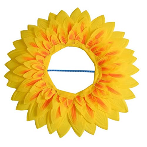 MOUNTTU Sonnenblumenkopfbedeckung, lustige Performance Requisiten Huthaube für Tanzparty Festival Games Kinder Teenager MOUNTTU Sonnenblumenkopfbedeckung, lustige Performance Requisiten Huthaube für Tanzparty Festival Games Kinder Teenager von MOUNTTU