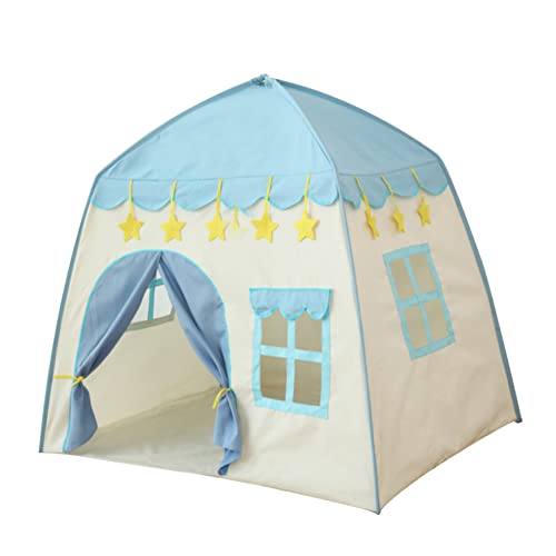 Prinzessinnenschloss Kinderspielzelt Großes Feenspielhaus 51, 18 x 39, 37 x 51, 18 Zoll Tipi-Zelt für Kinder Geburtstagsgeschenk für Mädchen Blaues Pop-up-Spielzelt Feenspielhaus Prinzessinnenschloss Kinderspielzelt Großes Feenspielhaus 51, 18 x 39, 37 x 51, 18 Zoll Tipi-Zelt für Kinder Geburtstagsgeschenk für Mädchen Blaues Pop-up-Spielzelt Feenspielhaus von MOUNTTU